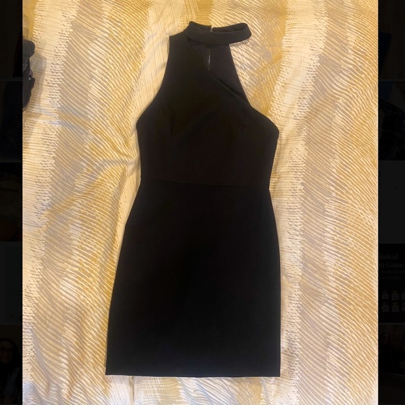 Alice + Olivia Black Dress - Picture 1 of 3